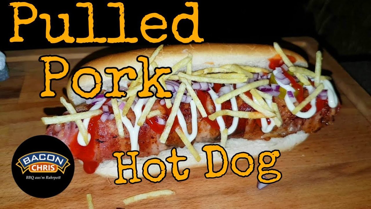 Pulled Pork Hot Dog 🤠🔥🔥 YouTube