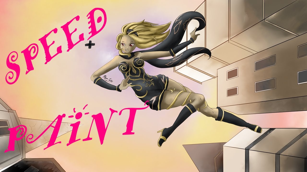 Gravity Rush Kat Speedpaint