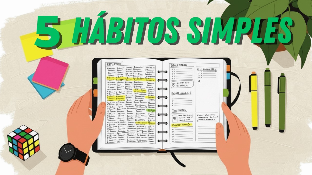 5 HÁBITOS SIMPLES Que PODEM MUDAR Sua VIDA em 2026 - YouTube