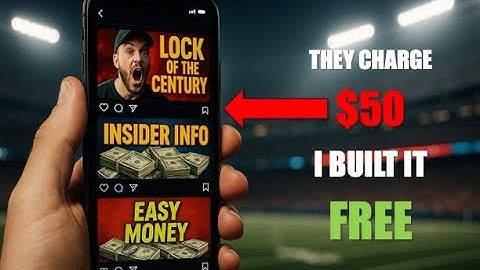 I Built a Pro NFL Betting Model in 10 Minutes (To Show You It