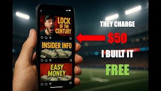 I Built a Pro NFL Betting Model in 10 Minutes (To Show You It's All Hype)