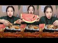 Mukbang ASMR Live Eating Steamed Chicken Homemade|  통닭 마리 먹방 거지닭