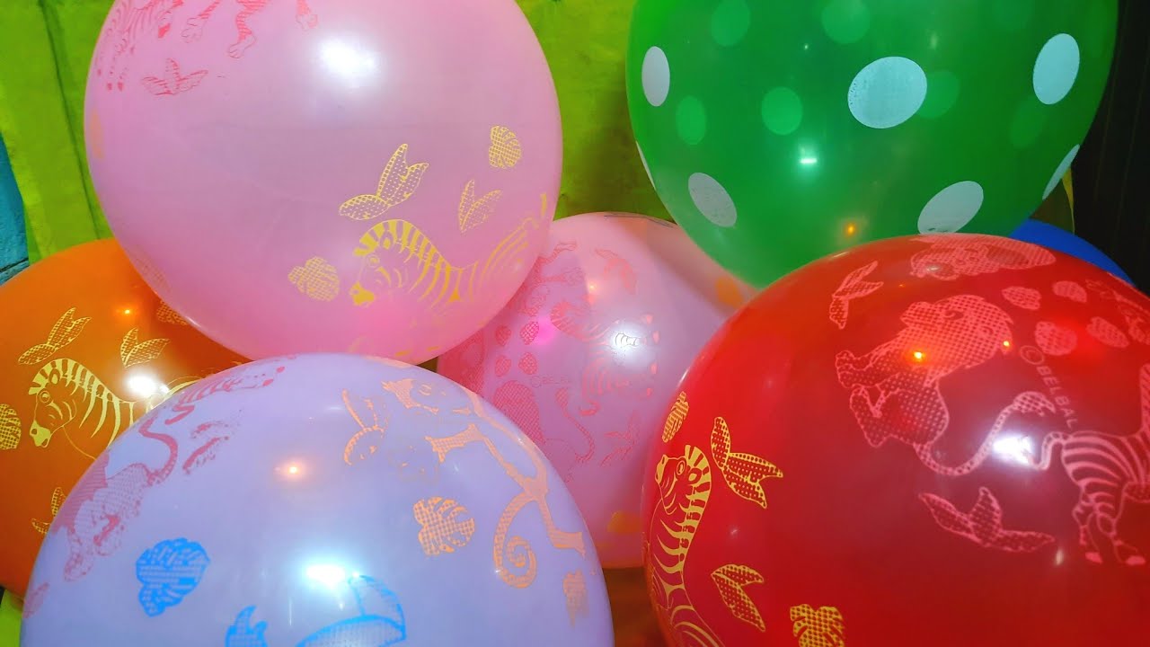 INFLATING AND DEFLATING FUN HAPPY BIRTHDAY BALLOONS SHOW-@ PART-- 317 ...