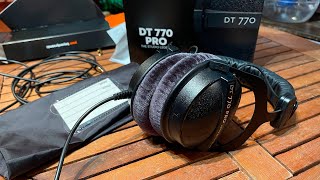 Замена наушников Audio-Technica ATH-M50X на Beyerdynamic DT 770 PRO LE (2018) - распаковка и обзор