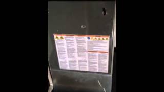 Trane XR95 draft inducer motor noise whine whistle