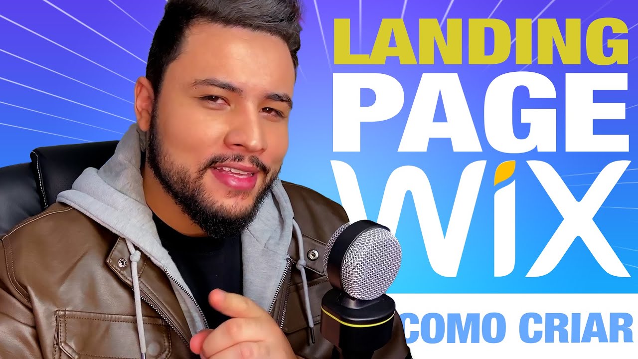 Como Criar Uma Landing Page na WIX [PASSO A PASSO]
