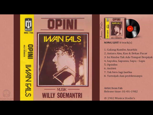 IWAN FALS - Full Album OPINI 1982 Full Lirik HQ class=