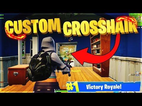 How To Use A Custom Crosshair In Fortnite To Help You Be A Pro Player Fortnite Battle Royale