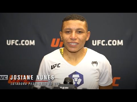 "Estava confiante no nocaute" | Josiane Nunes | UFC Vegas 34