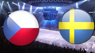 Česko vs Švédsko (Mistrovství světa v Hokeji 2022)