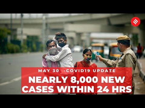 Coronavirus on May 30, India records nearly 8,000 fresh cases within 24 hours