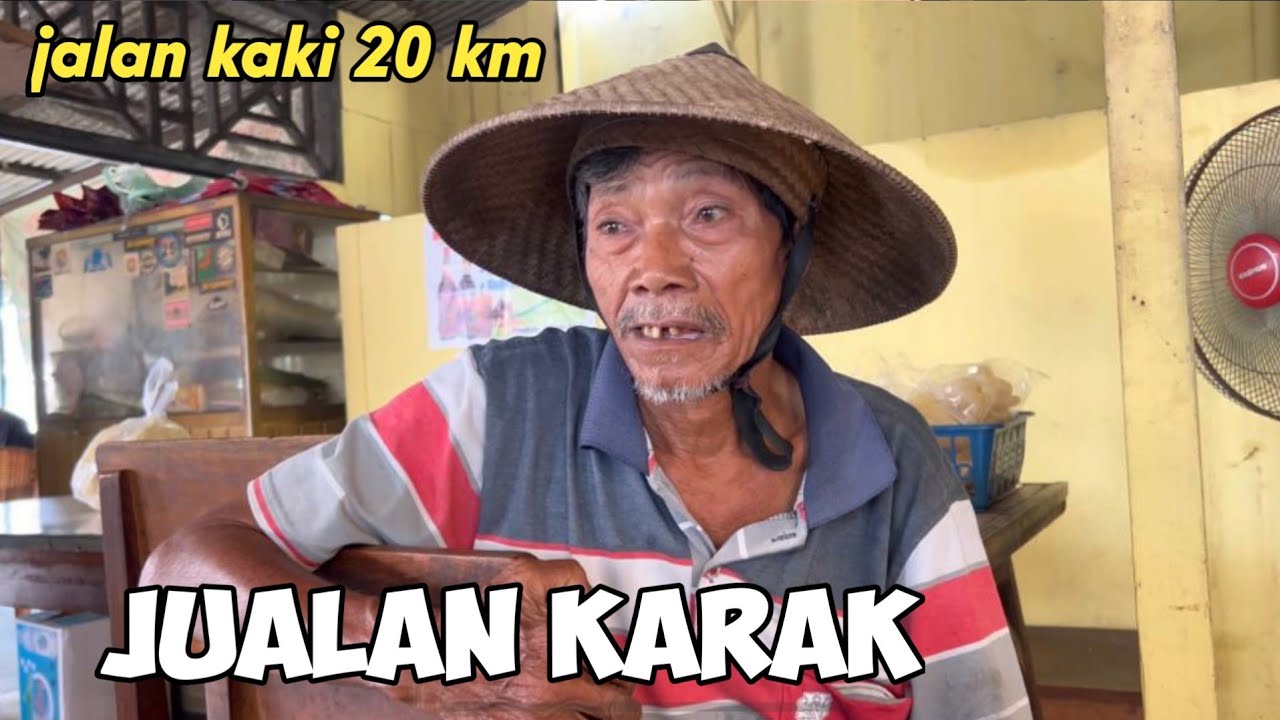 Berbagi Rezeki kepada kakek penjual Kerupuk , Jualan jarak tempuh 20 KM   #16