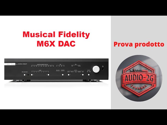 Цифро-аналоговий перетворювач Musical Fidelity M6x DAC Black 