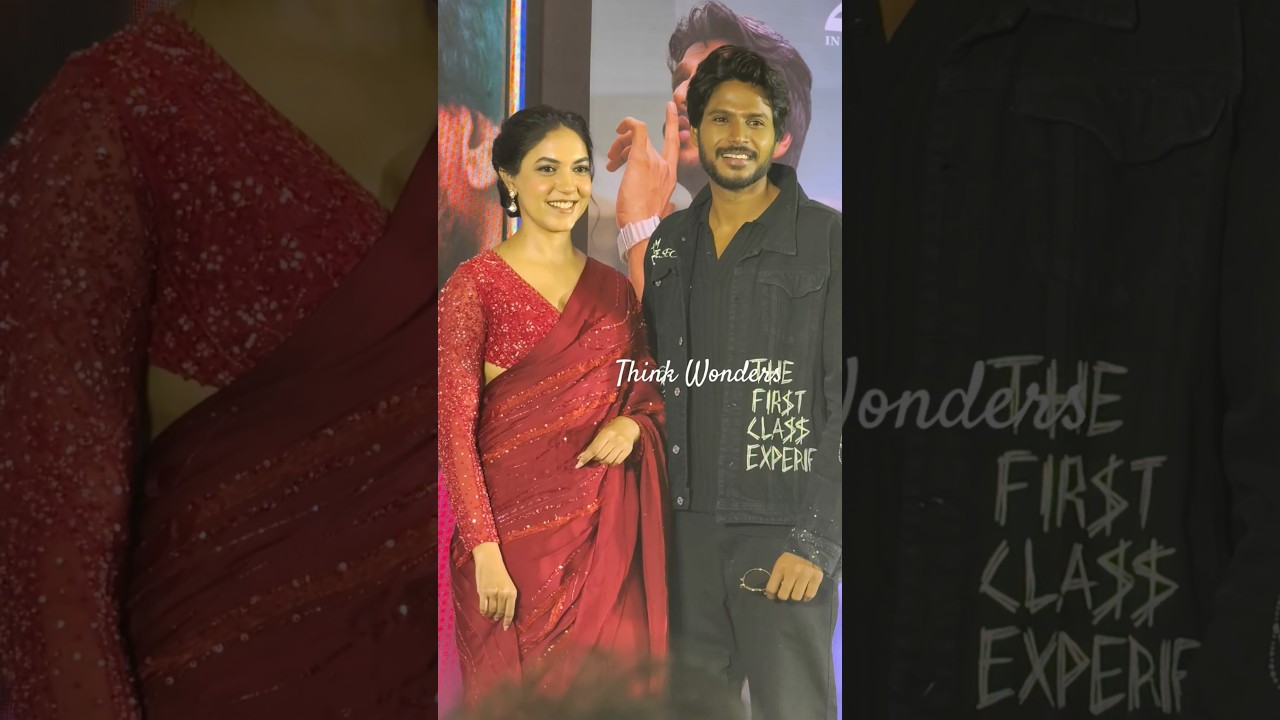 Sundeep Kishan and Ritu Varma at Mazaka Trailer Launch #shorts #ytshorts