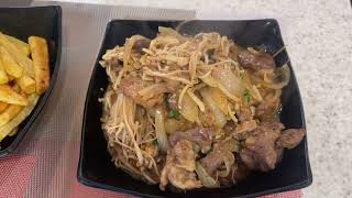 видео: Грибы Эноки - как приготовить? Мясо жареное с грибами Эноки. Блюдо в азиатском стиле. картинка: Грибы Эноки - как приготовить? Мясо жареное с грибами Эноки. Блюдо в азиатском стиле.