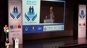 ACM ICPC World Finals 2016 Opening Ceremony