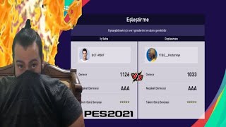 AVRUPA ŞAMPİYONUYLA YAPTIĞIM MAÇ ! PES 2021