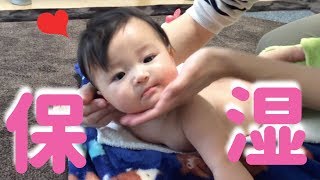 【赤ちゃん】新生児から使えるおすすめ保湿剤！実際に試してみました