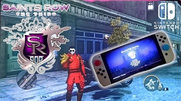 Saints Row The Third Nintendo Switch Oled
