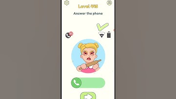 DOP 2 Level 445 : Answer the phone