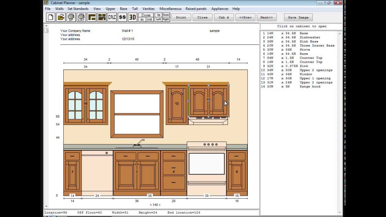 Cabinet Planner Overview - Cabinet Design Software - YouTube