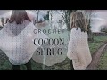 Crochet Cocoon Shrug CardiganSizes S-5XL