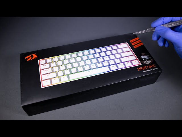 Redragon Draconic K530 Mini Mechanical Gaming Keyboard Unboxing - ASMR class=