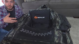 GoPlus Inflatable Fishing Float Tube Review Part 1: Unboxing and