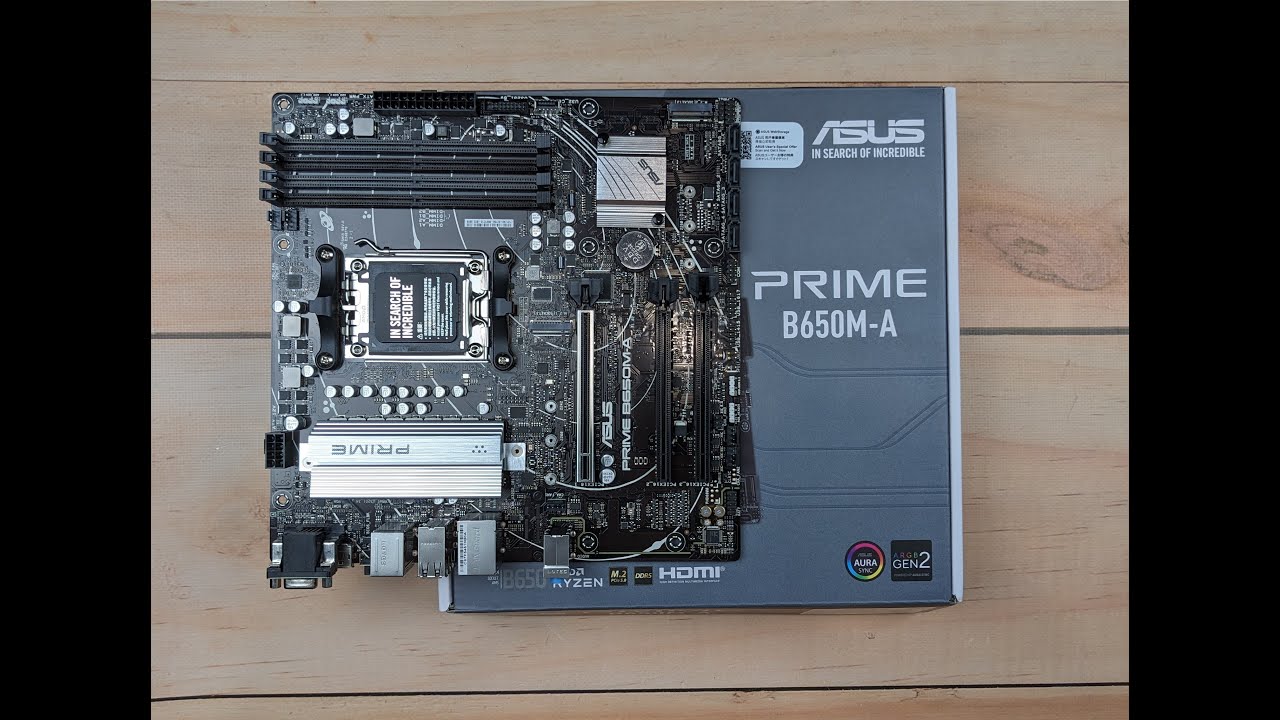 ASUS PRIME B650M-A AX II AM5 Micro-ATX Motherboard