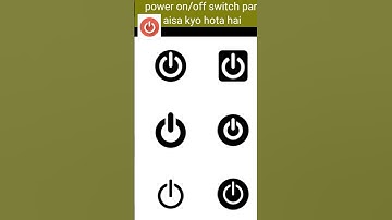 power on/off switch par aisa symbol kyo hota hai?😮😮#shorts #teachingfact