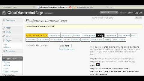 Video 3 Changing The Header Size Flexibility Theme