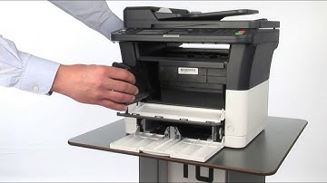 Installing the toner cartridge on the FS-1220MFP, FS-1325MFP and FS-1320MFP