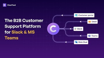 The Next-Gen AI-Powered B2B Customer Support Platform on Slack & MS Teams | ClearFeed