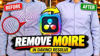 How to REMOVE Moiré in DaVinci Resolve (It Actually Works!)