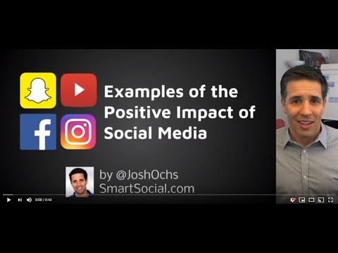 هل لوسائل التواصل الاجتماعي تأثير إيجابي على المجتمع؟