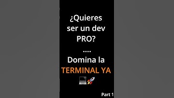 ¿Quieres ser un dev PRO? Domina la terminal YA ⚡️💻🚀  #codeflow #chatgpt #tecnologia #tips #python