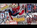 Every Marvel Legend Spider-man Toybiz and Hasbro Comparison Spiderman Classics UK Chinese Exclusive