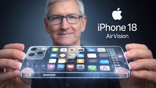 Goodbye Xiaomi & Samsung Apple Announces First Transparent Iphone 18 Airvision 2026