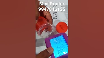 MINI INK JET PRINTER, MINI BATCH CODING MACHINE, HANDY INK JET PRINTER, SMALL CODING MACHINE - TTECH