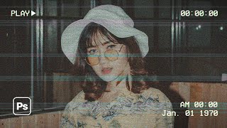 Photoshop Tutorial: Simple VHS Effect