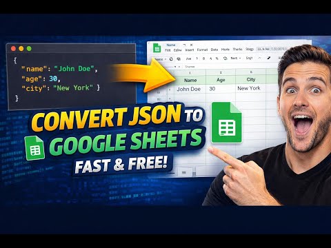 Converting JSON to Google Sheets