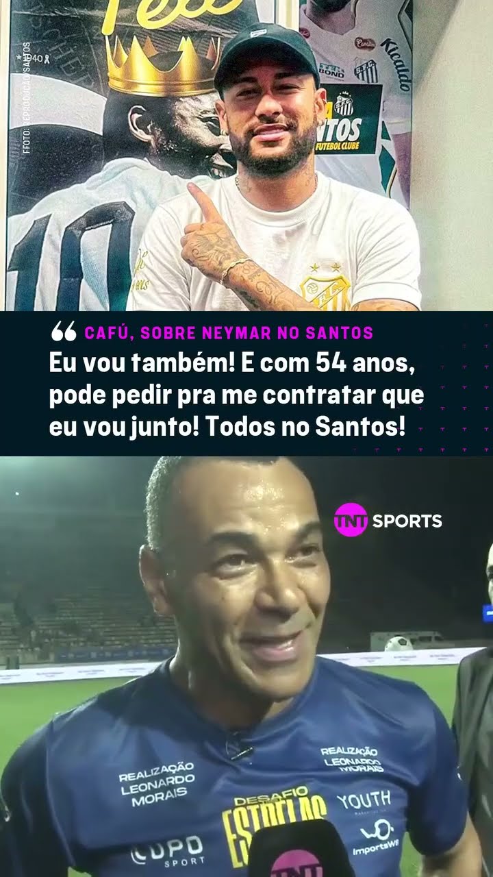 CAFU QUER JOGAR NO SANTOS! OLHA O QUE O CAPITÃO DO PENTA FALOU! #shorts
