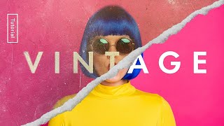 How To Create A Vintage Photo Look – Photoshop Tutorial