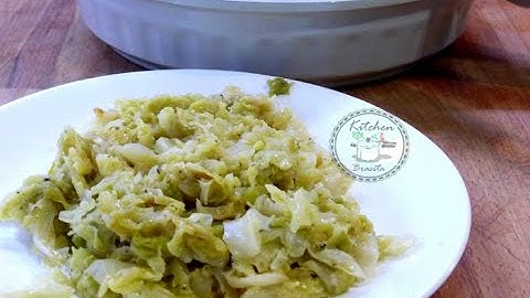 VERZA SAPORITA IN PADELLA Ricette di Gabri Contorno facile e veloce