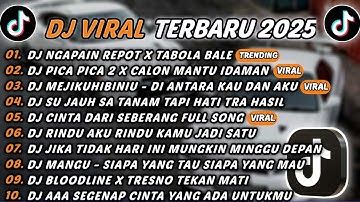 DJ TIKTOK TERBARU 2025 - DJ NGAPAIN REPOT X TABOLA BALE🎵DJ PICA PICA 2 X CALON MANTU IDAMAN🎵