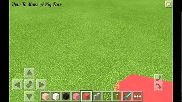 PIXEL ART: How To Make A Pig Face