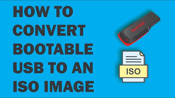 How to Convert Bootable USB to ISO Image