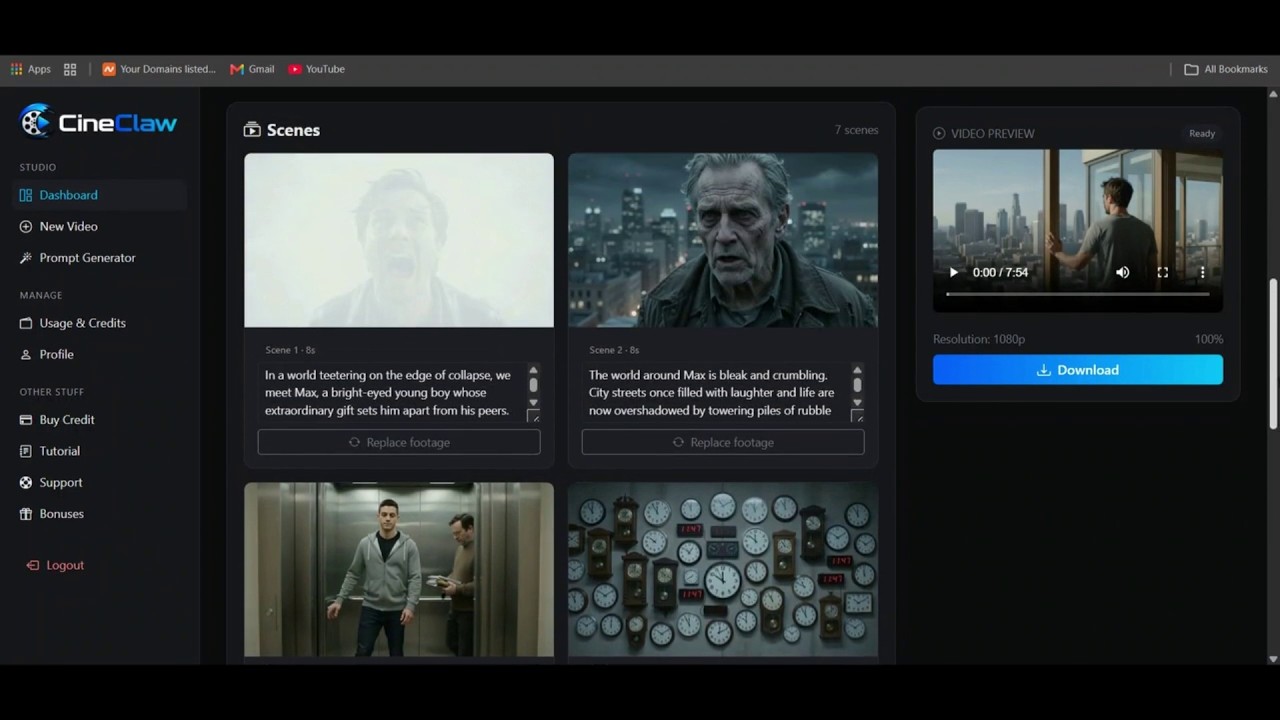 YouTube player