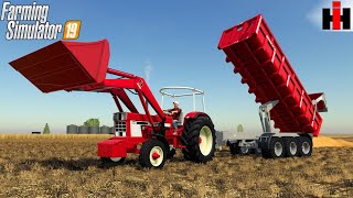 Farming Simulator 19 - CASE INTERNATIONAL 946 Tractor Loader Unloads Wheat screenshot 4