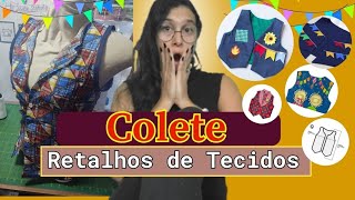 Como fazer colete infantil para festa junina | Costura criativa